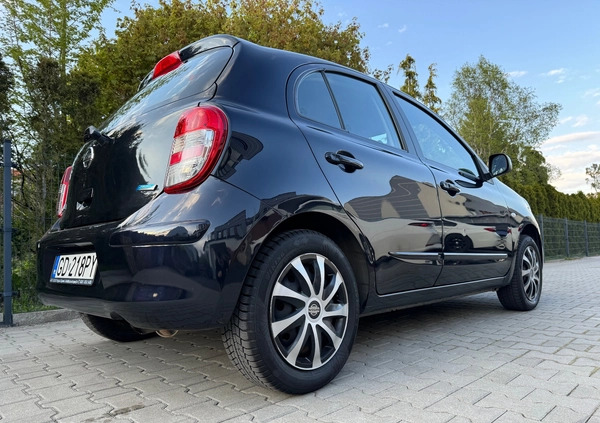 Nissan Micra cena 17999 przebieg: 173200, rok produkcji 2012 z Gdynia małe 352